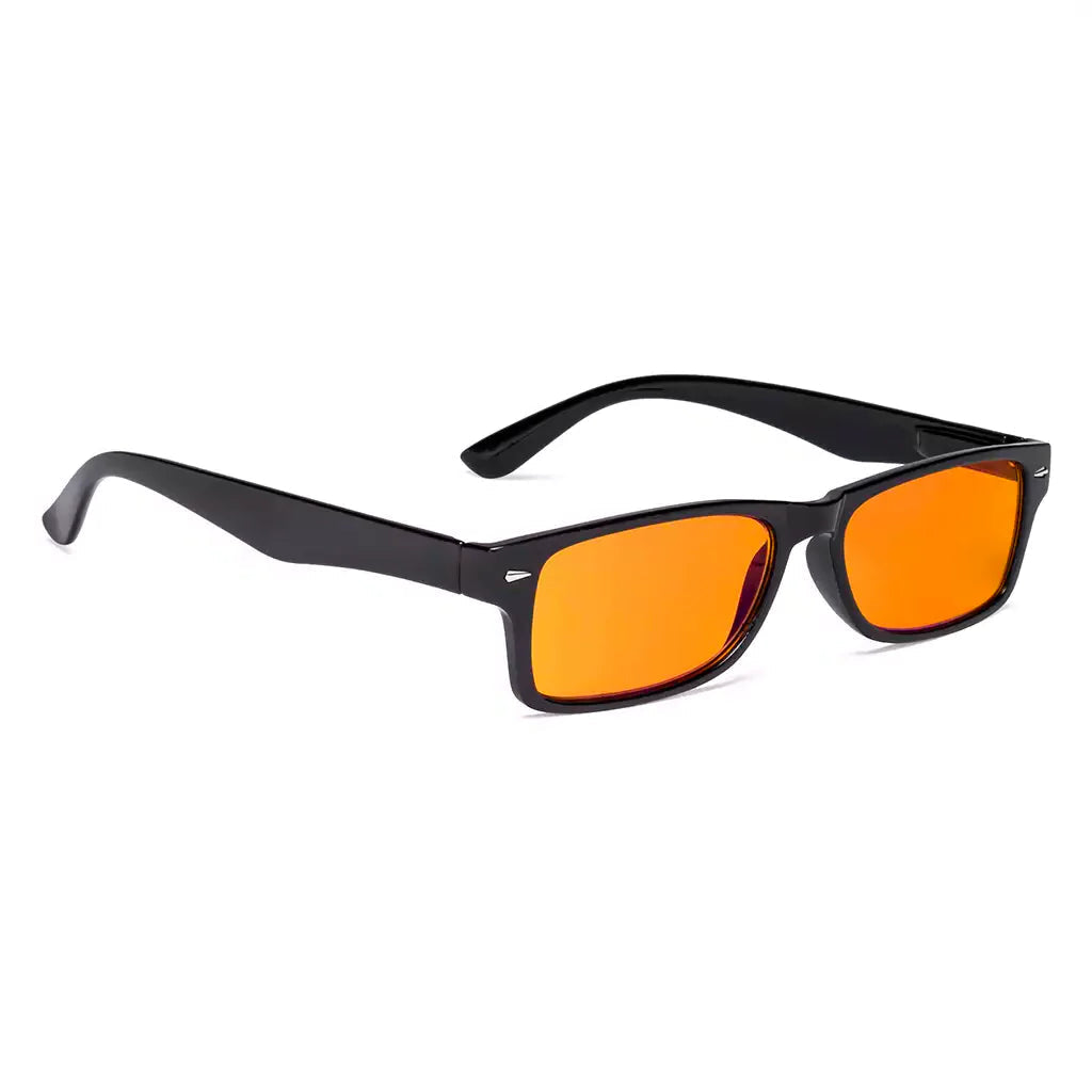 Orange Tinted Blue Light Blocking Reading Glasses Women