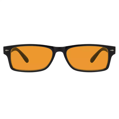 Orange Tinted Blue Light Blocking Reading Glasses Women