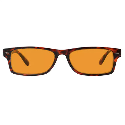 Orange Tinted Blue Light Blocking Reading Glasses Women