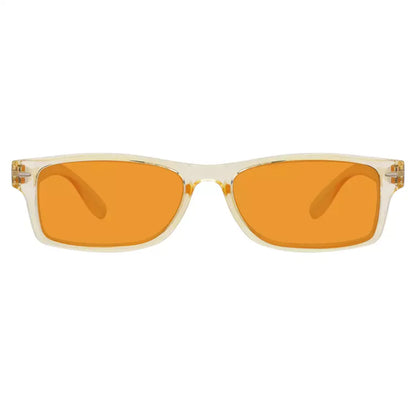 Orange Tinted Blue Light Blocking Reading Glasses Women