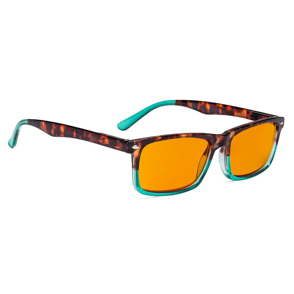 Cgbat Blue Light Blocking Glasses Orange Tinted