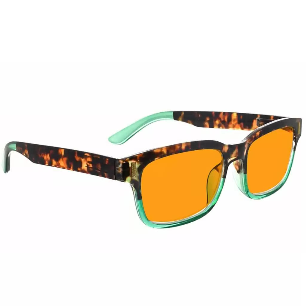 Orange Tinted Blue Light Blocking Reading Glasses Momen