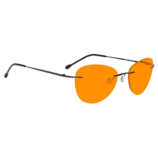 Cgbau Blue Light Blocking Glasses Orange Tinted