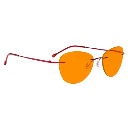 Cgbau Blue Light Blocking Reading Glasses Orange Tinted