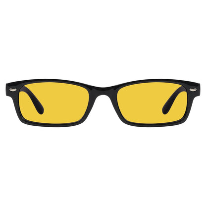 Amber Tinted Blue Light Blocking Glasses Women Men