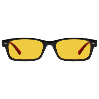 Amber Tinted Blue Light Blocking Reading Glasses Women Men