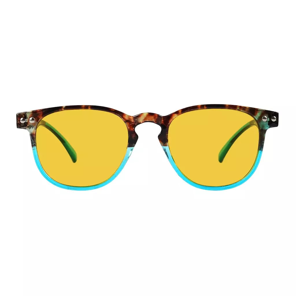 Amber Tinted Blue Light Blocking Reading Glasses