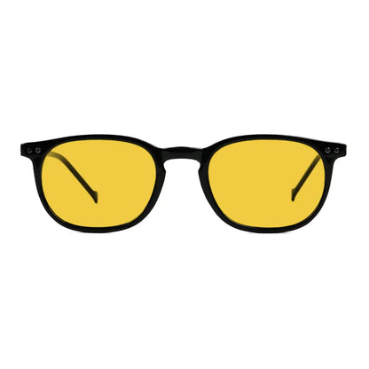 Amber Tinted Blue Light Blocking Reading Glasses For Men Women