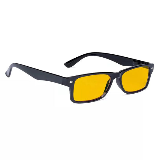 Amber Tinted Blue Light Blocking Reading Glasses Women