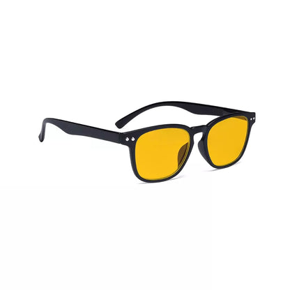Amber Tinted Blue Light Blocking Reading Glasses Women
