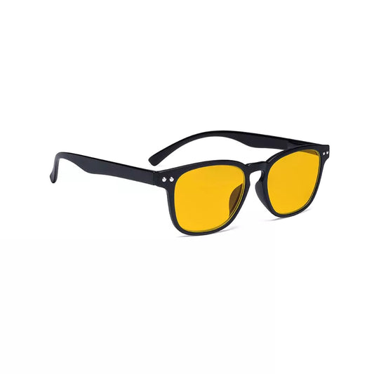 Amber Tinted Blue Light Blocking Reading Glasses Women