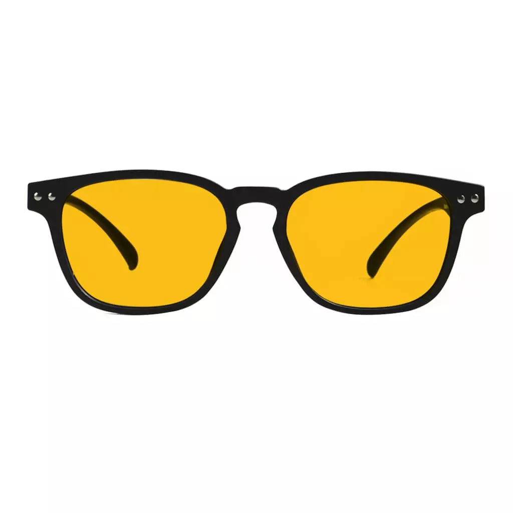 Amber Tinted Blue Light Blocking Reading Glasses Women