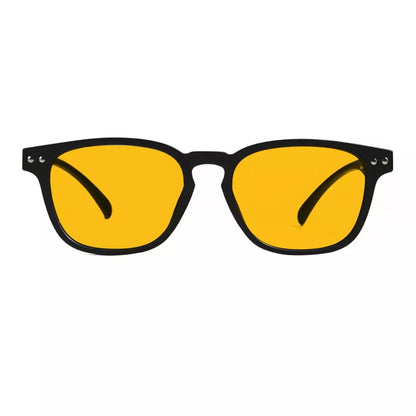 Amber Tinted Blue Light Blocking Reading Glasses Women