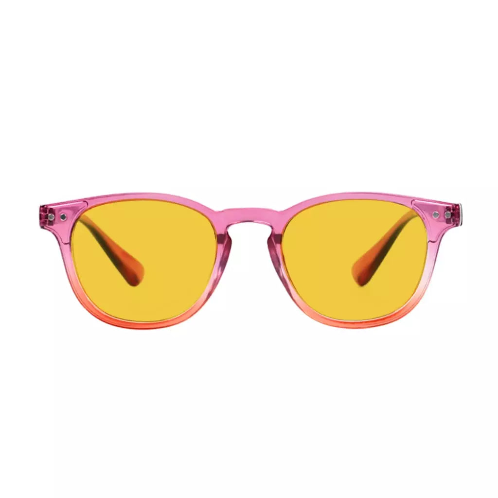 Amber Tinted Blue Light Blocking Reading Glasses Cheaters