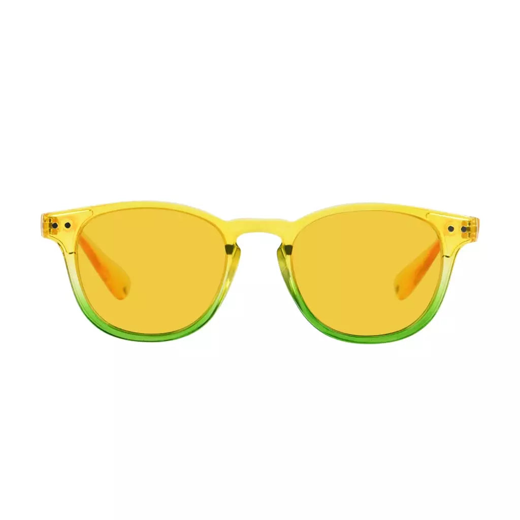 Amber Tinted Blue Light Blocking Reading Glasses Cheaters