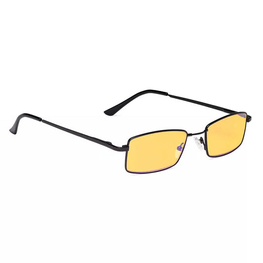 Amber Tinted Blue Light Blocking Reading Cheaters Glasses