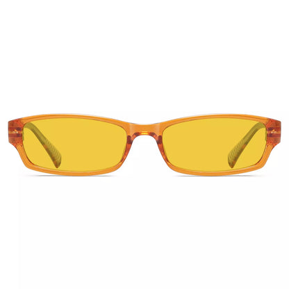 Amber Tinted Patterned Blue Light Blocking Reading Glasses Women