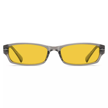 Amber Tinted Patterned Blue Light Blocking Reading Glasses Women