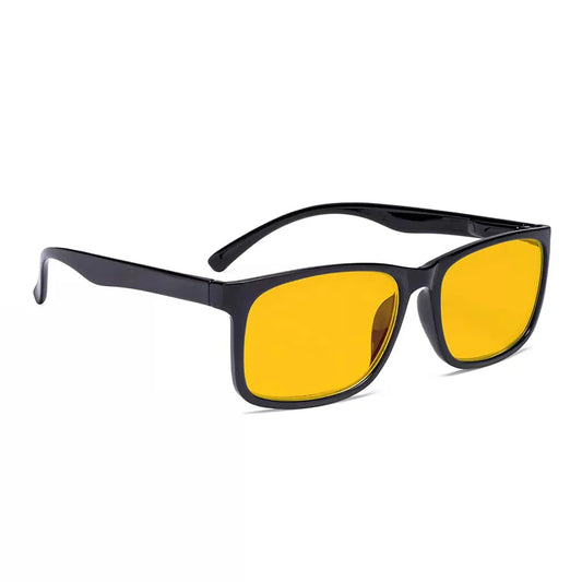 Amber Tinted Two-tone Blue Light Blocking Reading Glasses Women Men