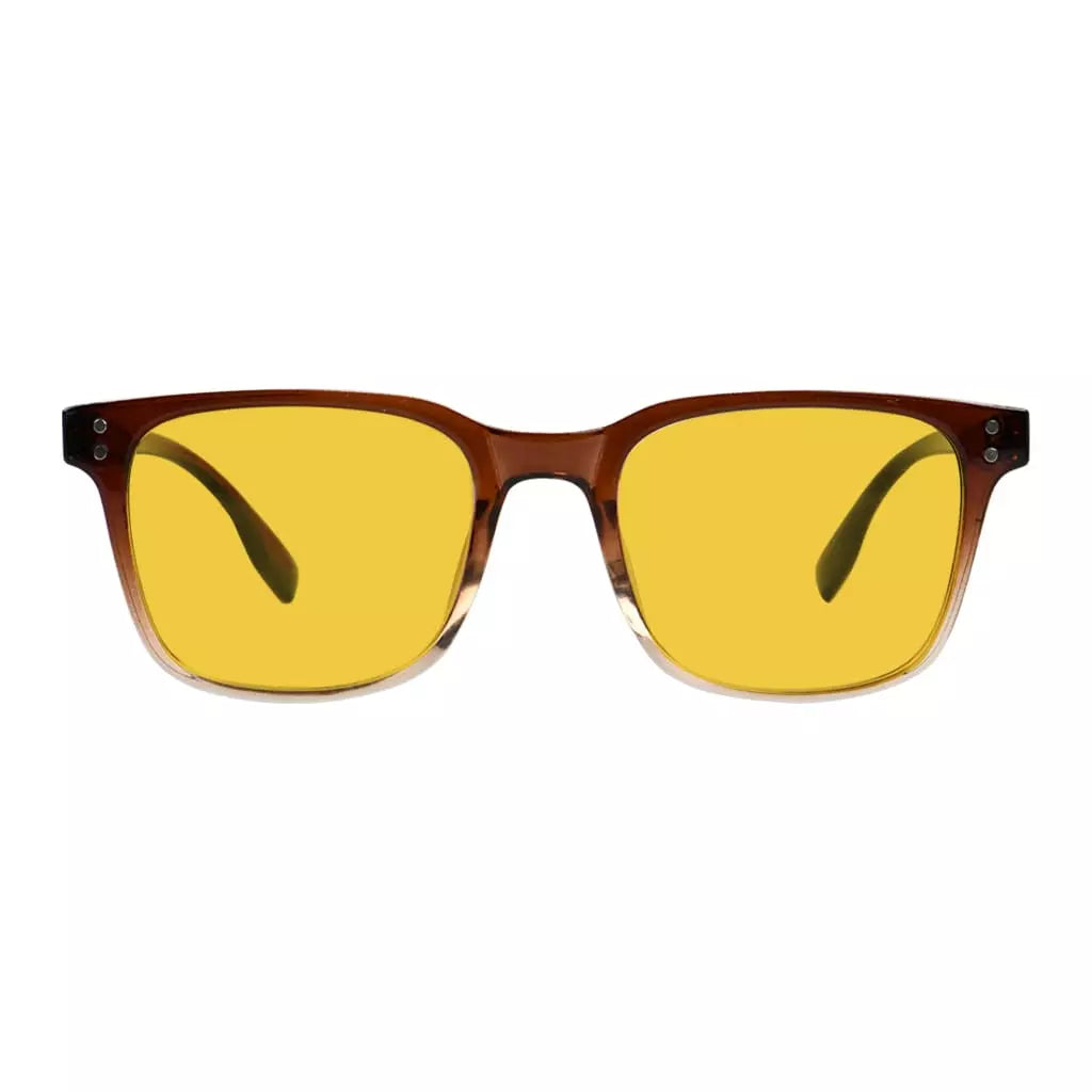 Amber Tinted Blue Light Blocking Reading Glasses Women
