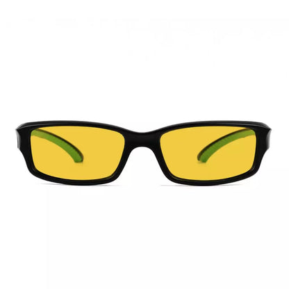 Amber Tinted Blue Light Blocking Reading Glasses Women Men