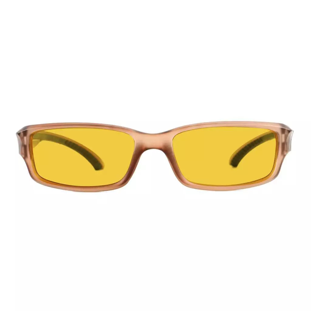 Amber Tinted Blue Light Blocking Reading Glasses Women Men