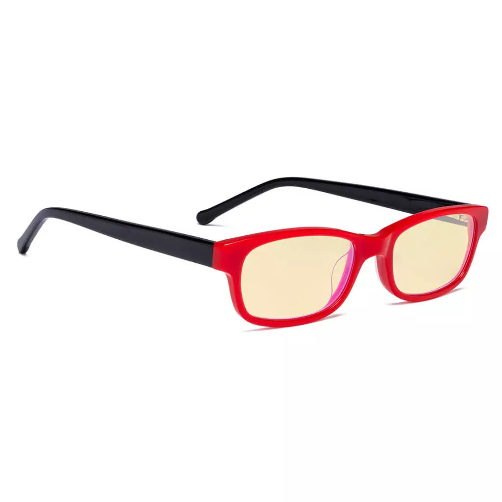 Yellow Tinted Blue Light Blocking Glasses for Kids