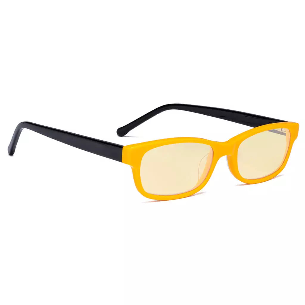 Yellow Tinted Blue Light Blocking Glasses for Kids