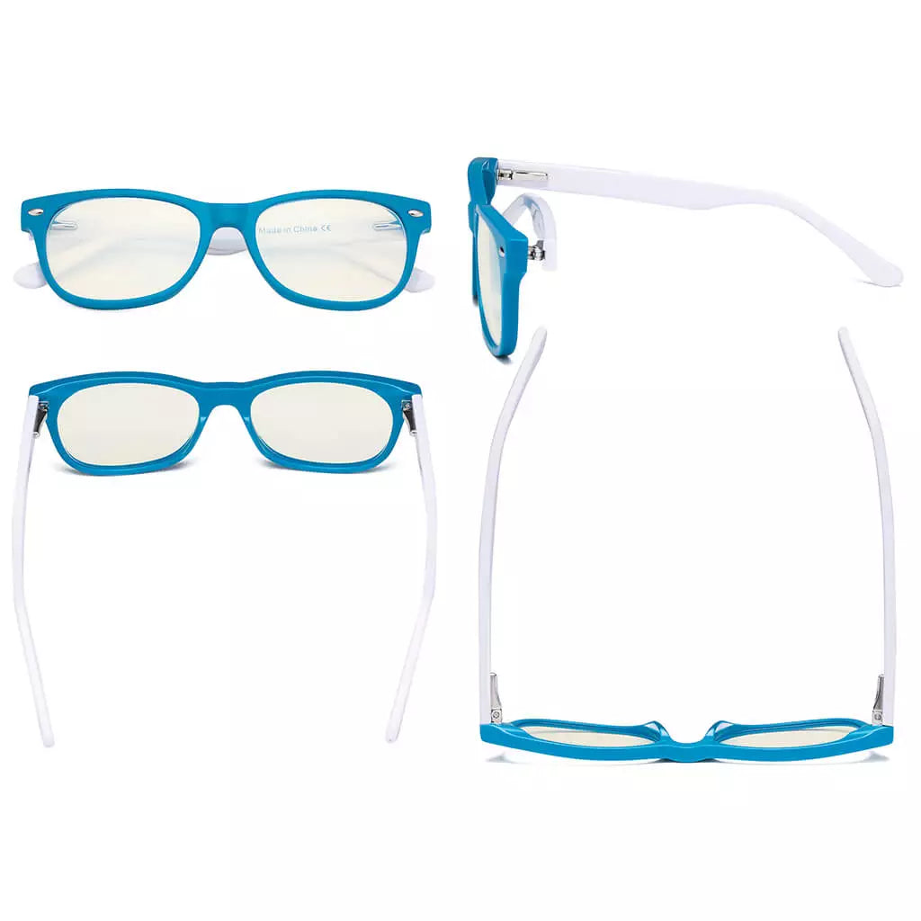 Light Yellow Tinted Blue Light Blocking Glasses for Kids