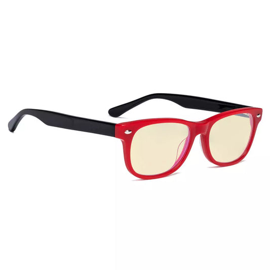 Yellow Tinted Blue Light Blocking Glasses for Kids