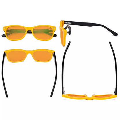Orange Tinted Blue Light Blocking Glasses for Kids