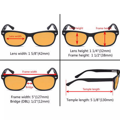 Orange Tinted Blue Light Blocking Glasses for Kids