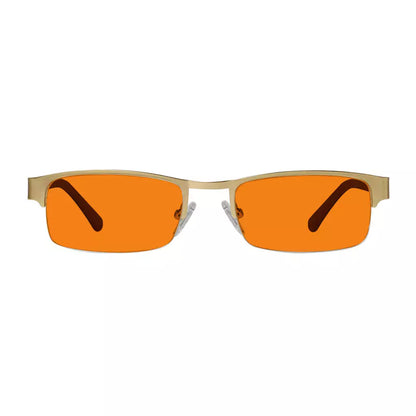Orange Tinted Blue Light Blocking Reading Glasses Men Women