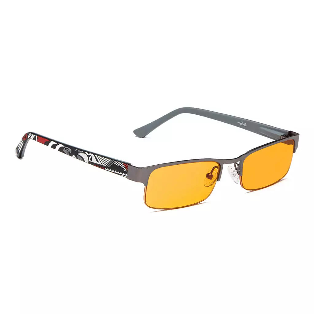 Orange Tinted Blue Light Blocking Reading Glasses Men Women