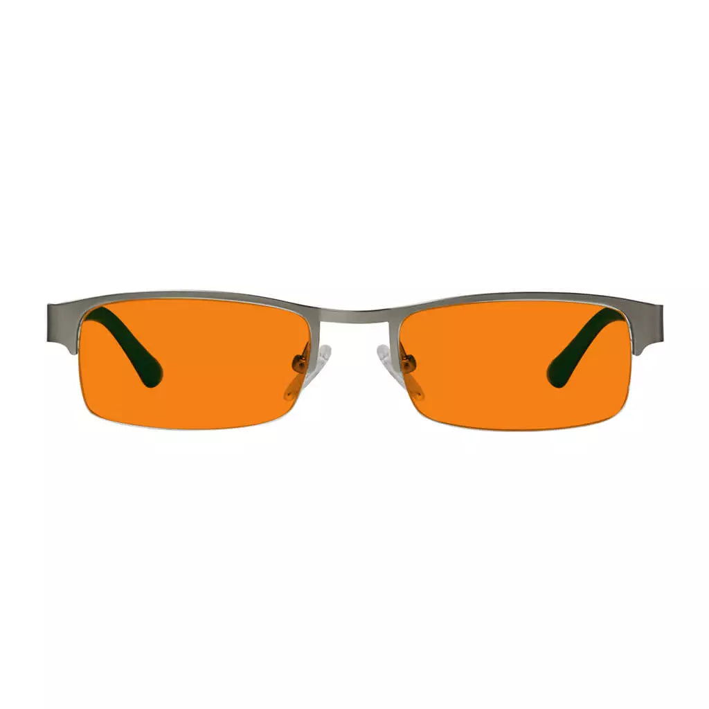 Orange Tinted Blue Light Blocking Reading Glasses Men Women
