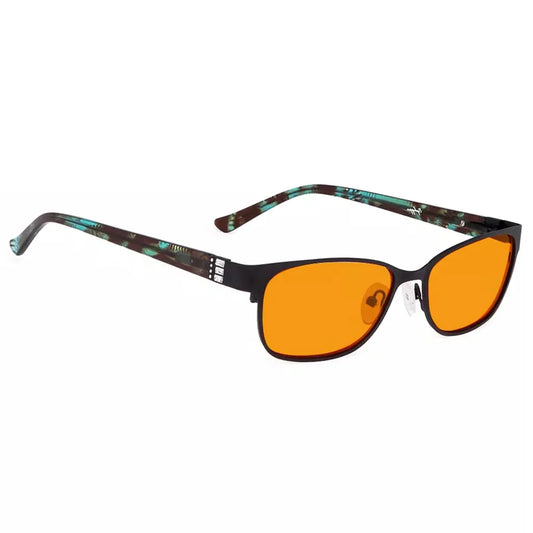 Orange Tinted Blue Light Blocking Reading Glasses for Women