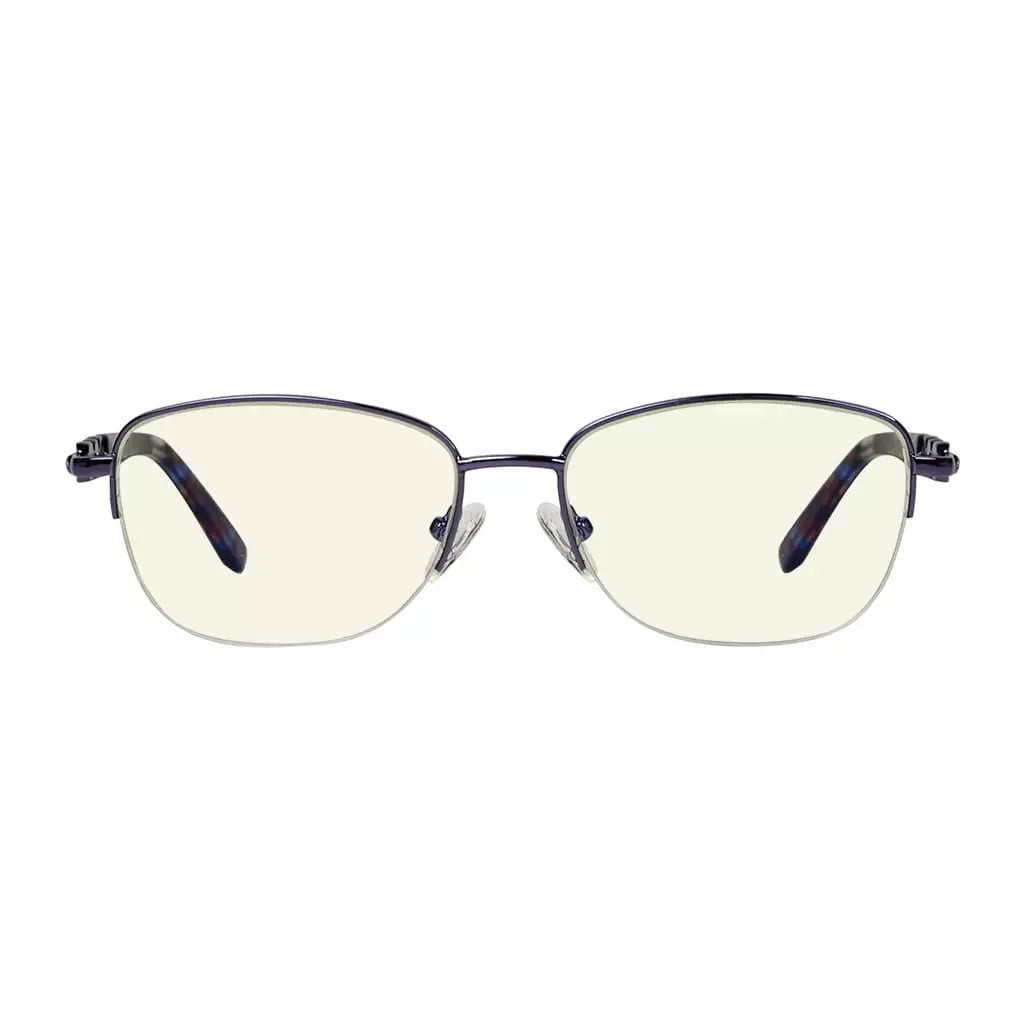 Half-Rim Blue Light Blocking Reading Glasses Women