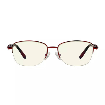 Half-Rim Blue Light Blocking Reading Glasses Women
