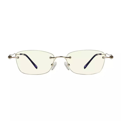 Rimless Blue Light Blocking Glasses Women