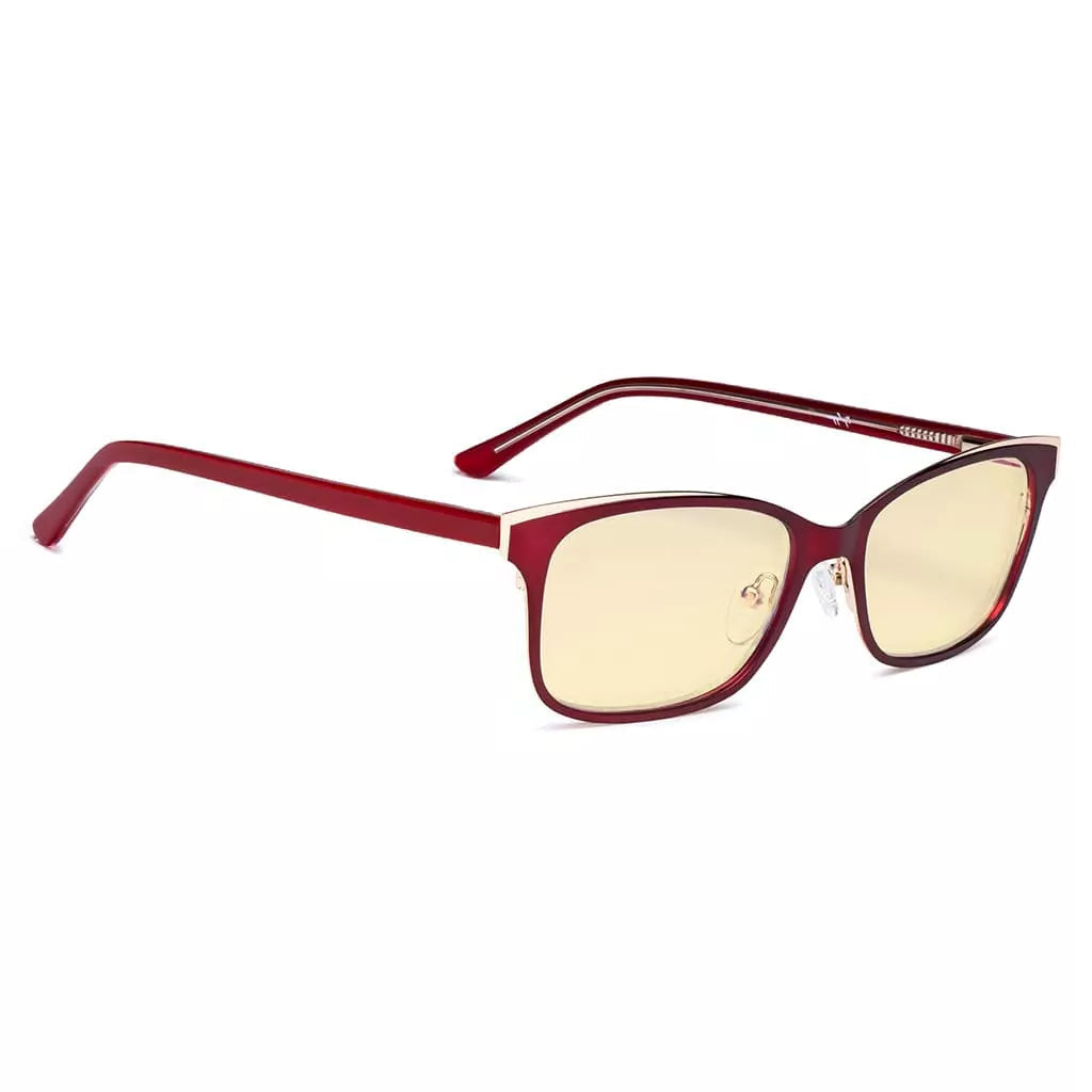 Blue Light Blocking Glasses Yellow Tinted Women