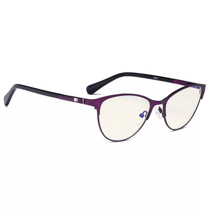 Blue Light Blocking Glasses Light Yellow Tinted Women