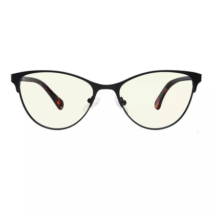 Blue Light Blocking Glasses Light Yellow Tinted Women