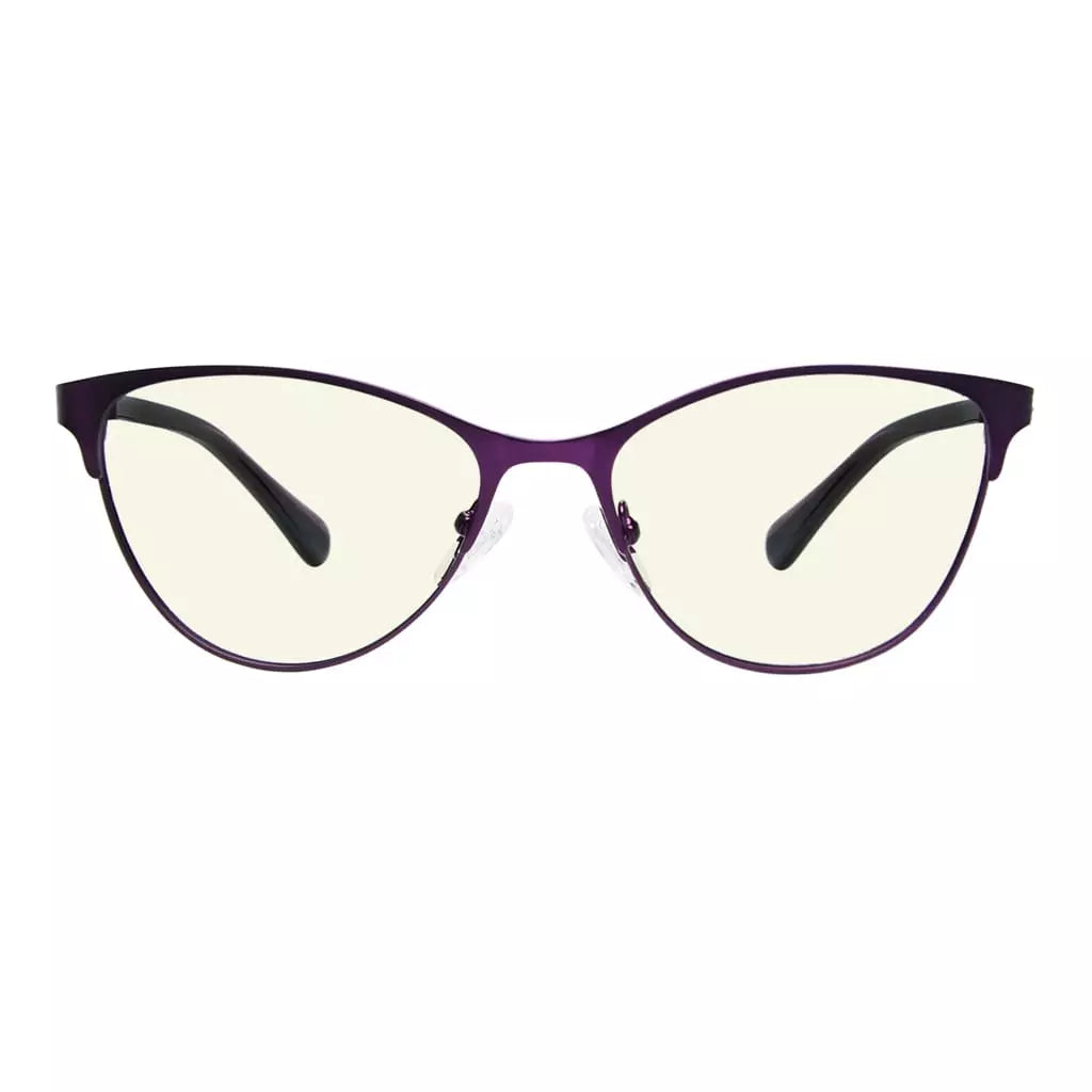 Blue Light Blocking Glasses Light Yellow Tinted Women