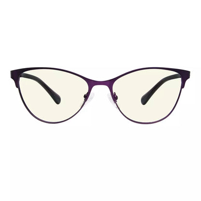 Blue Light Blocking Glasses Light Yellow Tinted Women