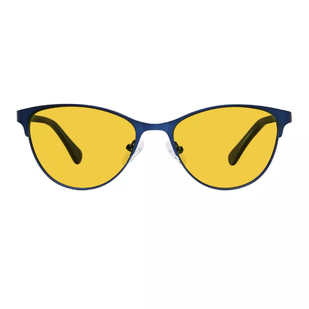 Blue Light Blocking Glasses Amber Tinted Women
