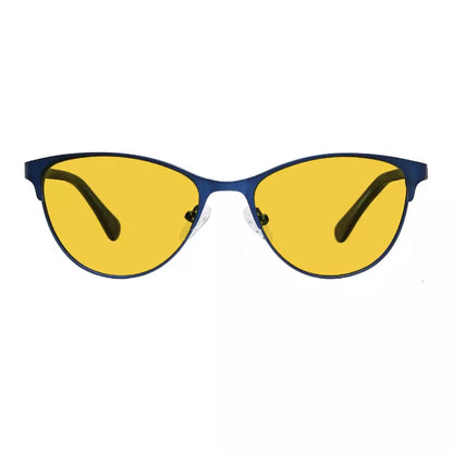 Blue Light Blocking Glasses Amber Tinted Women