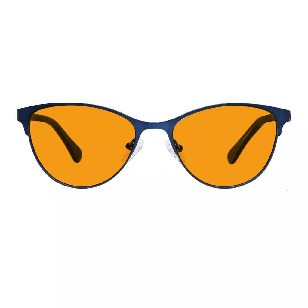 Blue Light Blocking Glasses Orange Tinted Women