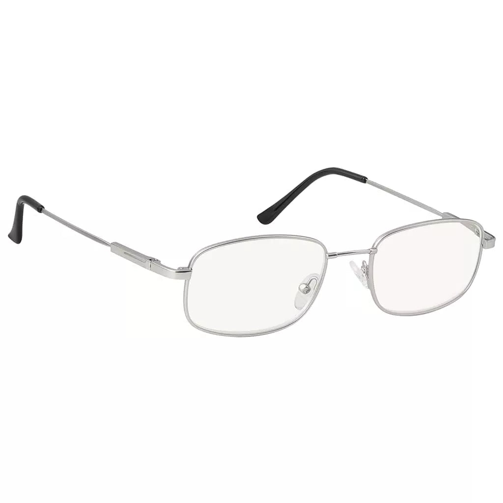 Progressive Titanium Blue Light Blocking Reading Glasses for Men and Women