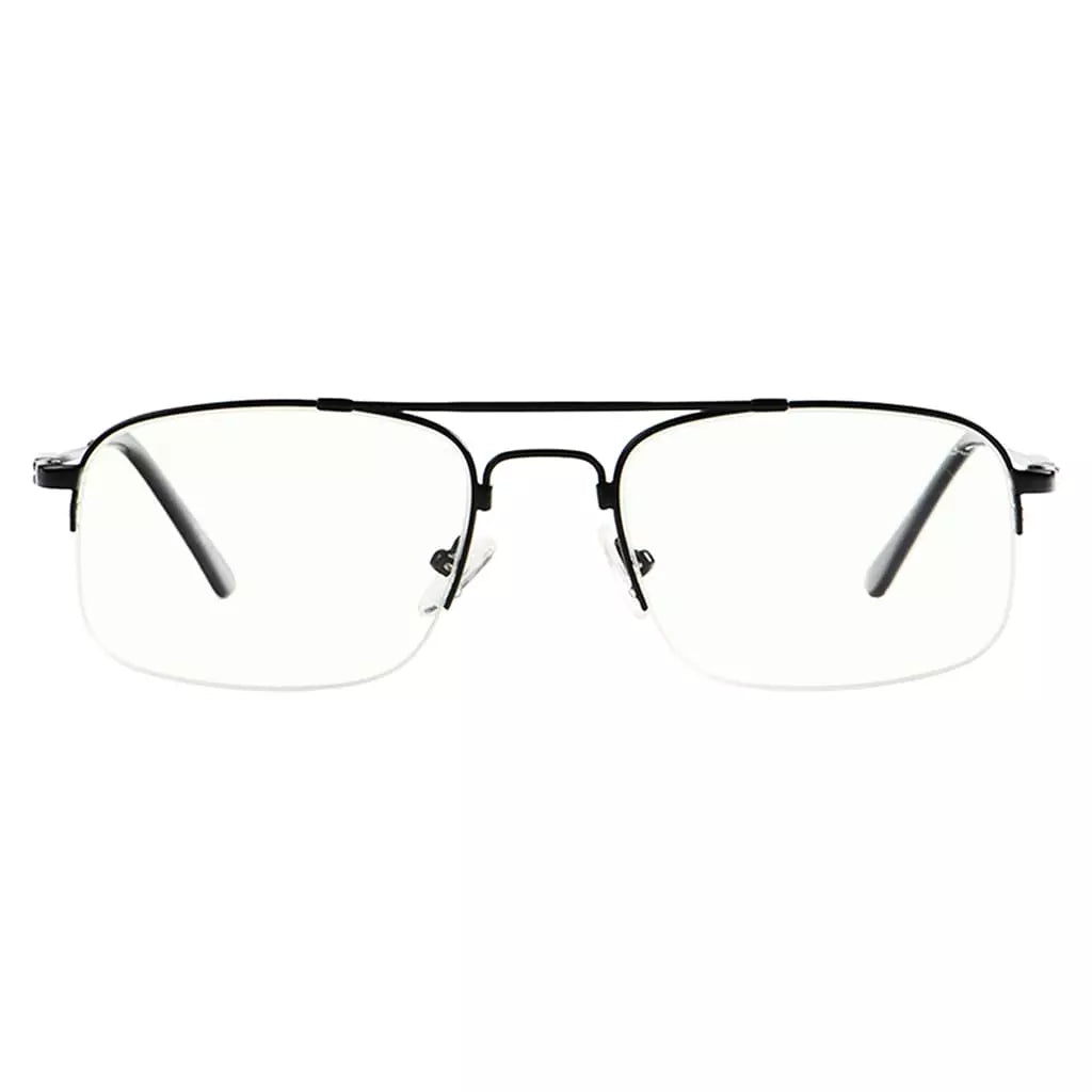 Progressive Titanium Blue Light Blocking Reading Glasses for Men and Women