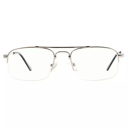 Progressive Titanium Blue Light Blocking Reading Glasses for Men and Women